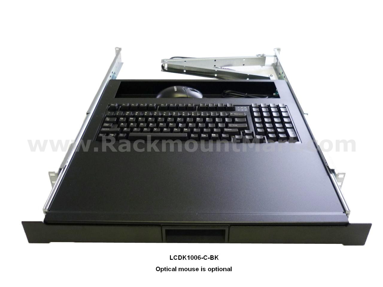 LCDK1006C Rackmount Mart Xymphony 1U Rackmount Keyboard with Mouse