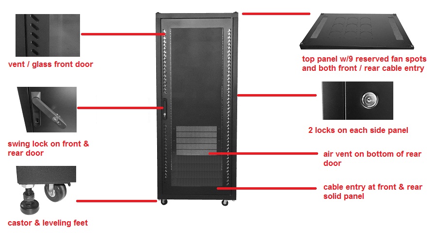 20u Equipment Racks Cr5014