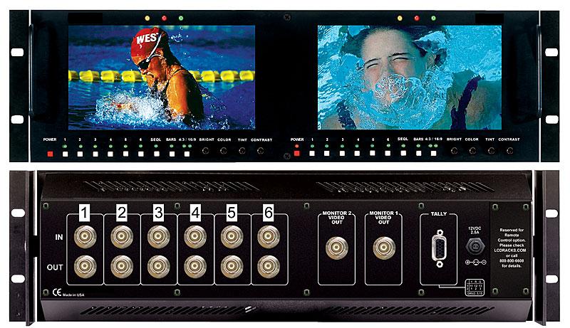 rackmount lcd display free sample